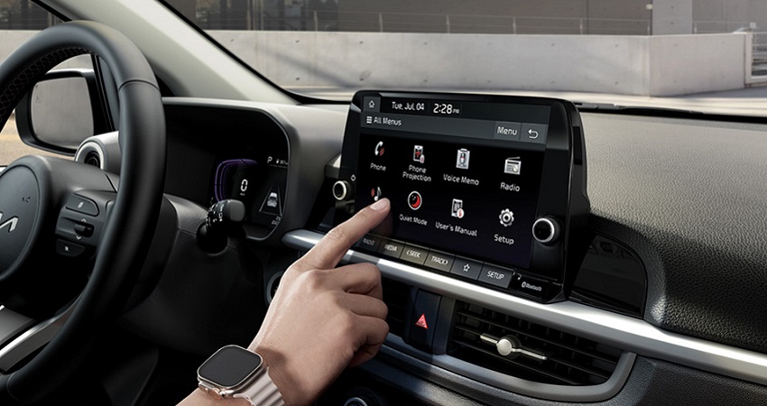 8-inch audio display